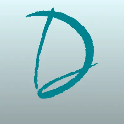 DelMar, пляж, лого-визитка