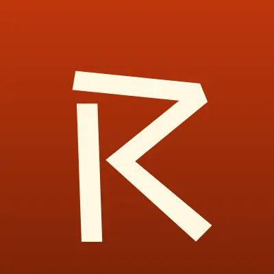 Roza Luxe, цветочная студия, лого-визитка
