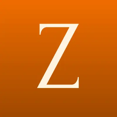 Zara, магазин одежды, лого-визитка